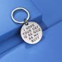 CJ&M Husband Keychain When I Tell You I Love You Husband Gift Boyfriend Gift,Wife Gift,Dad Gift, Men Gift