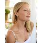 Mariell Ultra Dainty 10.5mm Cubic Zirconia Round Halo Necklace & Stud Earrings Set -14K Rose Gold Plated