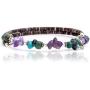 $80Tag Certified Navajo Native Turquoise AMETHYST Adjustable Wrap Bracelet 12739-1 Made By Loma Siiva $80Tag Certified Navajo Native Turquoise AMETHYST Adjustable Wrap Bracelet 12739-1 Made By Loma Siiva
