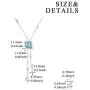 AOBOCO Y Necklace Sterling Silver Lariat Necklace with Swarovski Crystal,Fine Jewelry Gift for Women Girls AOBOCO Y Necklace Sterling Silver Lariat Necklace with Swarovski Crystal,Fine Jewelry Gift for Women Girls