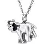 BS Bluesnow Elephant Urn Keepsake Pendant Necklace, Stainless Steel Memorial Ash Cremation Jewelry