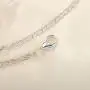 Ajacry Boho Layered Chain Bracelet Pencil Bangle Bracelet Accessories Jewelry for Women and Girls (Silver)