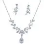 Roseeden Bridal Zirconia Necklace and Earrings Set CZ Wedding Jewelry for Brides and Bridesmaids RE8070 Roseeden Bridal Zirconia Necklace and Earrings Set CZ Wedding Jewelry for Brides and Bridesmaids RE8070