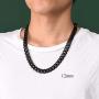 PROSTEEL Stainless Steel Cuban Chain Necklace for Men/Women, Gold/Black/Silver Tone, W:3mm/6mm/9mm/12mm, L:14''/18''/20''/22''/24''/26''/28''/30'', Come Gift Box