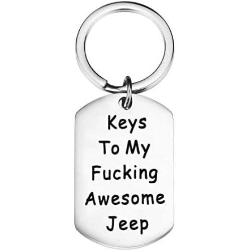 Driver Gift Car Lover Gift Keys To My Awesome Wrangler Gift Car Lover Gifts for Men Dad Car Enthusiast Gift