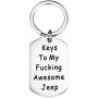 Driver Gift Car Lover Gift Keys To My Awesome Wrangler Gift Car Lover Gifts for Men Dad Car Enthusiast Gift