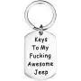 Driver Gift Car Lover Gift Keys To My Awesome Wrangler Gift Car Lover Gifts for Men Dad Car Enthusiast Gift