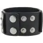 GelConnie Leather Cuff Bracelet Punk Braided Bracelets Rock Leather Wristbands Gothic Adjustable Wrap Bracelet for Men, Women