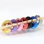 7 Pairs Mix Stainless Steel Multicolor Lovers Punk Huggie Small Hoop Earrings for Womens-Mens