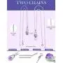 HXZZ Fine Jewelry Natural Gemstone Gifts for Women Sterling Silver Swiss Blue Topaz Amethyst Citrine Pendant Necklace HXZZ Fine Jewelry Natural Gemstone Gifts for Women Sterling Silver Swiss Blue Topaz Amethyst Citrine Pendant Necklace