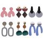 6 Pairs Unique Dangling Earrings Set Simple Chic Best Gift for Women and Girls(Factory direct sales)
