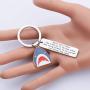 AKTAP Shark Keychain Shark Stuff Diver Jewelry Advice from A Shark Take A Bite Out of Life Shark Gifts for Shark Lovers