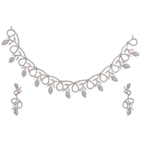 TARINIKA Nakshatra CZ Necklace Set for Women and Girl TARINIKA Nakshatra CZ Necklace Set for Women and Girl