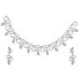 TARINIKA Nakshatra CZ Necklace Set for Women and Girl