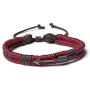 WAINIS Braided Leather Bracelets for Men Women Wrap Tiger Eye Lava Rock Beads Bracelet Woven Ethnic Tribal Rope Wristbands Bracelets Set Adjustable