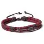 WAINIS Braided Leather Bracelets for Men Women Wrap Tiger Eye Lava Rock Beads Bracelet Woven Ethnic Tribal Rope Wristbands Bracelets Set Adjustable