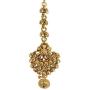 MUCH-MORE Sleek Design Gold Plated Maang Tikka for Girls & Kids & Women (MT-2228)