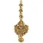 MUCH-MORE Sleek Design Gold Plated Maang Tikka for Girls & Kids & Women (MT-2228)