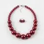 HaHaGirl Faux Pearl Strands Costume Jewelry for Women Include Necklace and Earrings Set HaHaGirl Faux Pearl Strands Costume Jewelry for Women Include Necklace and Earrings Set