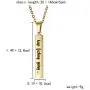 Inspirational Keep Going Necklace Stainless Steel Bar Initial Pendant Necklace Encouragement Jewelry for Teen Girls Kids Men Inspirational Keep Going Necklace Stainless Steel Bar Initial Pendant Necklace Encouragement Jewelry for Teen Girls Kids Men