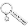 WUSUANED Youre My Penguin Keychain With Penguin Charm Penguin Jewelry Penguin Lover Gift For BFF Lover Family