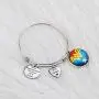 CENWA Girl Power Jewelry Never Underestimate The Power of a Woman Bracelet Wonder Woman Inspired Jewelry