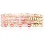 RIAH FASHION Delicate Boho Beaded Multi Layer Versatile Statement Bracelets - Stackable Stretch Strand Cuff Bangles Sparkly Crystal, Natural Stone, Tassel Charm RIAH FASHION Delicate Boho Beaded Multi Layer Versatile Statement Bracelets - Stackable Stretch Strand Cuff Bangles Sparkly Crystal, Natural Stone, Tassel Charm