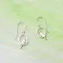 Boma Jewelry Sterling Silver Bird On A Perch Oval Dangle Earrings Boma Jewelry Sterling Silver Bird On A Perch Oval Dangle Earrings