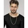 Miabella Solid 18K Gold Over Sterling Silver Italian 5mm Diamond-Cut Figaro Link Chain Necklace for Women Men, 16, 18, 20, 22, 24, 26, 30 Inch 925 Made in Italy Miabella Solid 18K Gold Over Sterling Silver Italian 5mm Diamond-Cut Figaro Link Chain Necklace for Women Men, 16, 18, 20, 22, 24, 26, 30 Inch 925 Made in Italy