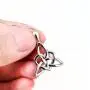 Sterling Silver Good Luck Irish Celtic Knot Love Knot Claddagh Lover Heart Shaped Pendant Necklace Bracelet