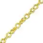 10K Solid Yellow Gold 4.0MM Corda/Open Rope Link Chain Necklace- Made in Italy 10K Solid Yellow Gold 4.0MM Corda/Open Rope Link Chain Necklace- Made in Italy