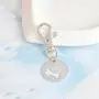 MIXIA 2pcs/Set Dog Bone Charm Necklace Collar Matching Friendship Best Friend Keyring Jewelry Pet Jewelry Dog Lover Gift Set