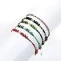 GOODYRZJ Jewelry Adjustable Cute Charm String Natural Stones Wrap Bead Bracelets for Women Teen Girls Friendship Couples Bracelets Long Distance Relationships Gifts for Girlfriend Love Chain Bracelet