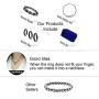 Genuine Hematite Bracelet for Men and Women, Magnetic Therapy Bracelet Absorbs Negative Engergy, Bead Strand Stones Healing Bracelet