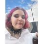 Xjoyous Circle Choker Necklace PU Leather Goth Choker Collar with Black Studded Punk Rock Rivet Collar Adjustable Size