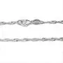925 Sterling Silver 2 MM Singapore (Twisted Curb) Italian Chain - Lobster Claw Clasp 16-30'' 925 Sterling Silver 2 MM Singapore (Twisted Curb) Italian Chain - Lobster Claw Clasp 16-30''