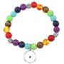 WSNANG Mustard Seed Bracelet 7 Chakra Beads Elastic Jewelry Bracelet Religious Jewelry Inspirational Christian Gift