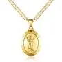 Barzel Baby Jesus Necklace for Women, Men, Boys, and Girls 18K Gold Plated Flat Mariner/Marina 060 3MM Chain Necklace with Baby Jesus/Divinio Nino Pendant Barzel Baby Jesus Necklace for Women, Men, Boys, and Girls 18K Gold Plated Flat Mariner/Marina 060 3MM Chain Necklace with Baby Jesus/Divinio Nino Pendant