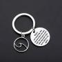 Gzrlyf Ocean Wave Keychain Inspiration Beach Gifts for Beach Lover Ocean Lover Surfer Waves are Inspiring