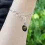 GRAPHICS & MORE Batman Classic Bat Shield Logo Antiqued Bracelet Pendant Zipper Pull Oval Charm with Lobster Clasp GRAPHICS & MORE Batman Classic Bat Shield Logo Antiqued Bracelet Pendant Zipper Pull Oval Charm with Lobster Clasp
