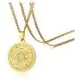 PJ Jewelry The Seal of The Seven Archangels Medallion Pendant Stainless Steel Occult Amulet Necklace with 24'' Chain PJ Jewelry The Seal of The Seven Archangels Medallion Pendant Stainless Steel Occult Amulet Necklace with 24'' Chain