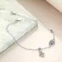 Hand of Fatima Bracelet for Women Sterling Silver Evil Eye Bracelet Good Luck Bracelets Gifts for Girls