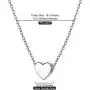 Bix Tiny Heart Choker Silver Necklace Fashion Jewelry Sterling Silver Plated Necklace Pendant Necklace Jewelry for Women and Girls (Silver) Bix Tiny Heart Choker Silver Necklace Fashion Jewelry Sterling Silver Plated Necklace Pendant Necklace Jewelry for Women and Girls (Silver)
