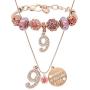 9 Years Girl Birthday Gift,9th Girl Birthday,9th Birthday,Birthday Gift for 9 Year Old Girl,9th Birthday Bracelets for Girls,9 Year Old Girls Jewelry,9 Necklace for Girls,Happy Birthday 9 Year Old