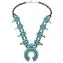 Squash Blossom Necklaces Southwestern Vintage Statement Pieces