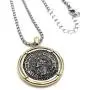 LESLIE BOULES Vintage Saint Christopher Medal Necklace for Men 22 Inches Length Protection Jewelry