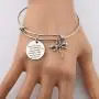 BAUNA Inspirational Dragonfly Expandable Bangle Bracelet I Will Not Be Discouraged by How Far I Must Go Motivational Jewelry Gift BAUNA Inspirational Dragonfly Expandable Bangle Bracelet I Will Not Be Discouraged by How Far I Must Go Motivational Jewelry Gift