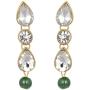 Aheli Wedding Party Faux Kundan Pendant Beads Necklace Earrings Set Bollywood Party Indian Jewelry for Women