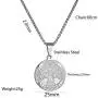 Jude Jewelers Vintage Stainless Steel Tree of Life Wedding Party Anniversary School Pendant Necklace Jude Jewelers Vintage Stainless Steel Tree of Life Wedding Party Anniversary School Pendant Necklace