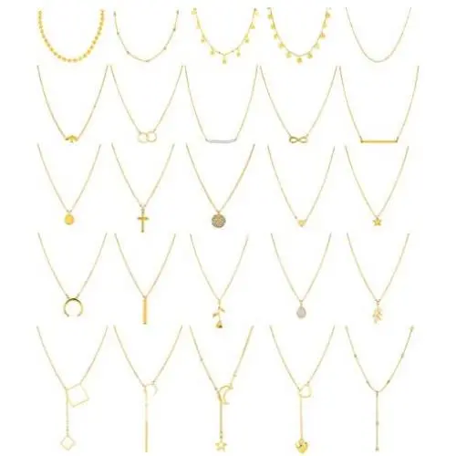TOBENY 25 PCS Layered Choker Necklace for Women Multiple DIY Choker Chain Pendant Y Necklaces Adjustable Multilayer Necklace Set TOBENY 25 PCS Layered Choker Necklace for Women Multiple DIY Choker Chain Pendant Y Necklaces Adjustable Multilayer Necklace Set
